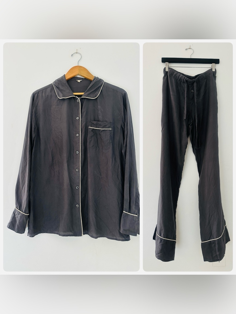 J.Crew Silk Pajama Set